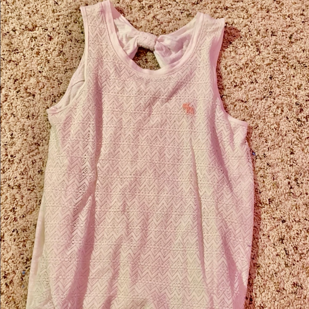 White tank! With open hole in back